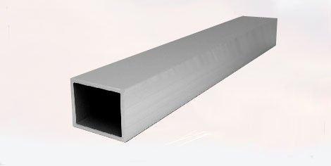 картинка Труба квадратная алюминиевая  10х10х1мм 2 м от магазина АСЯ