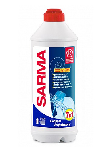 картинка Гель для мытья посуды «Сарма» с антибактериальным эффектом 500 мл от магазина АСЯ