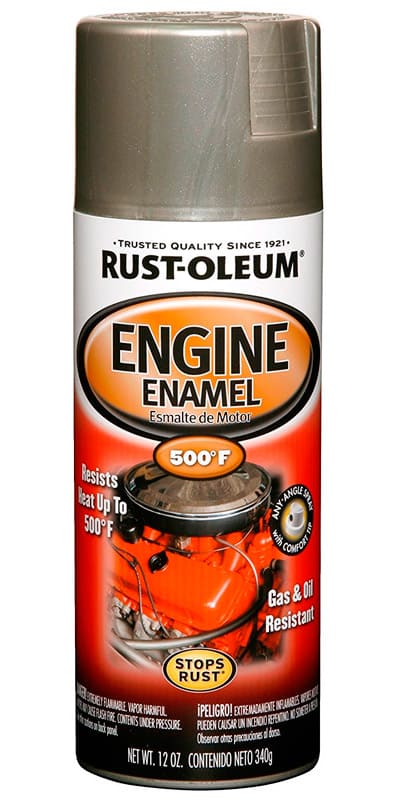 картинка Краска спрей Engine Enamel термостойкая до 260°С, глянцевая, 312 гр от магазина АСЯ