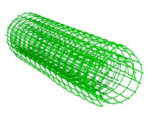 картинка Сетка садовая ячейка 40х40 мм 1,5х10м Альтернатива М2971 зеленая от магазина АСЯ