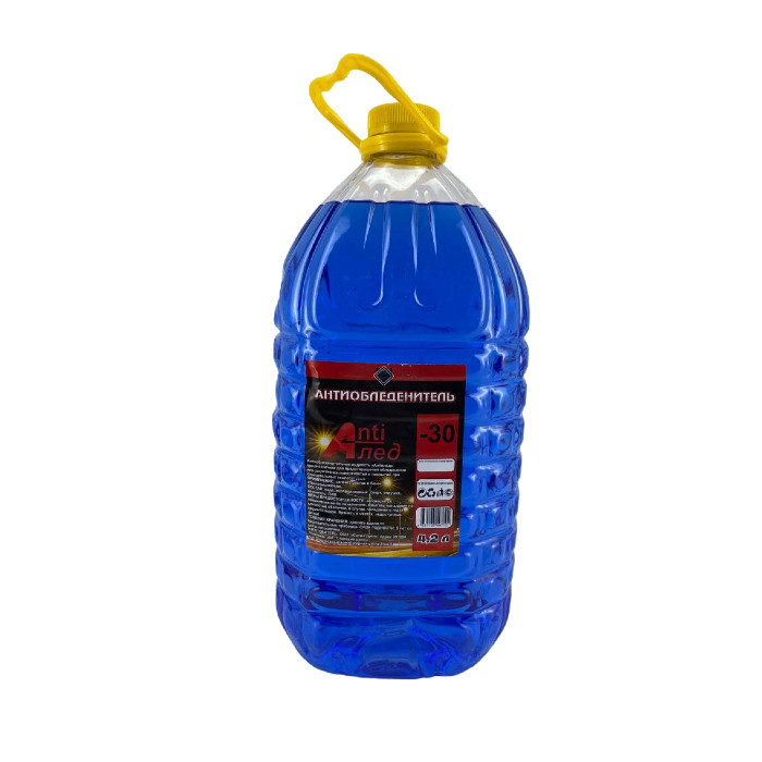 картинка Жидкость стеклоомывающая низкозамерзающая Антилед -30 4,2л (антиобледенитель) от магазина АСЯ