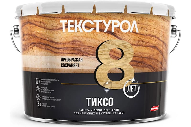 картинка Пропитка Текстурол Тиксо Дуб 10 л от магазина АСЯ