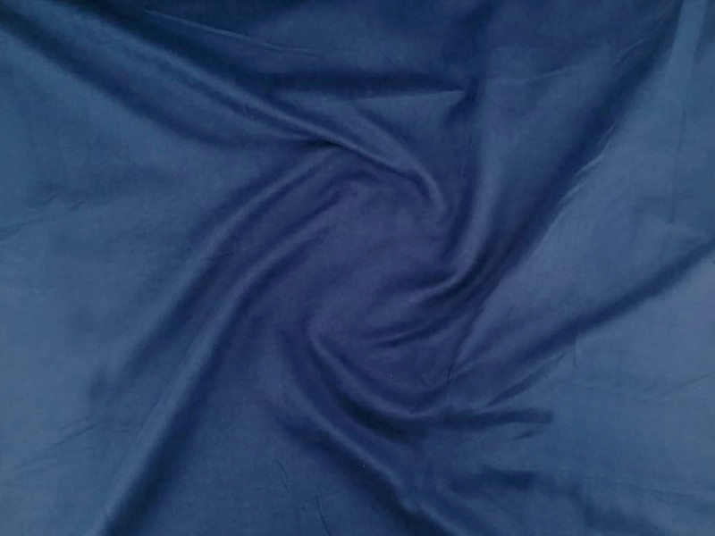 картинка Портьера h-2.95 см Валетта, имитация замши, цвет темно-синий от магазина АСЯ