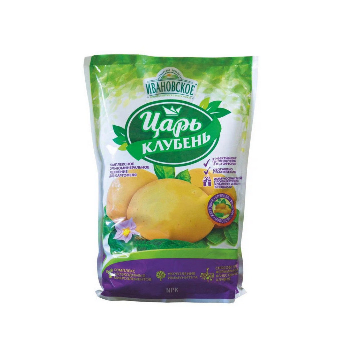 картинка Царь-клубень для картофеля, удобрение органо-минеральное "Ивановское" 1 кг от магазина АСЯ