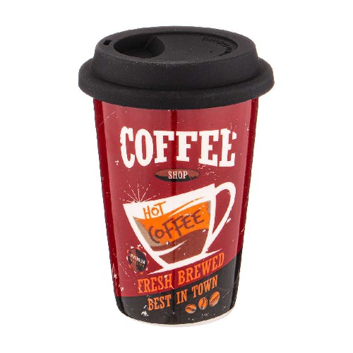 картинка Кружка lefard coffemania с крышкой 400мл 776-050 от магазина АСЯ