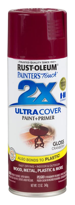 картинка Краска Painter’s Touch Ultra Cover 2X универсальная глянцевая, клюква, 340 гр от магазина АСЯ