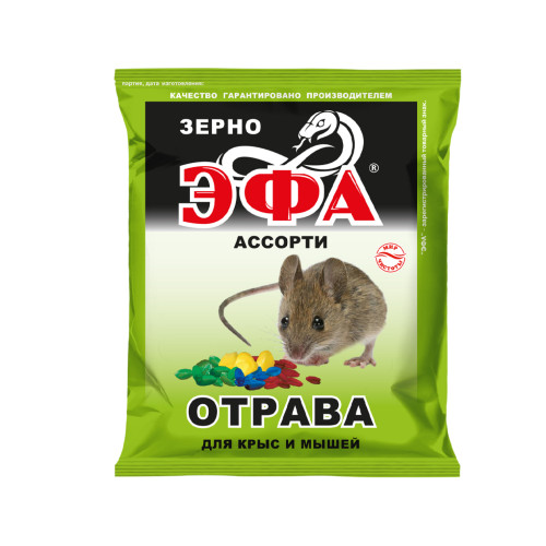 картинка Эфа зерно Ассорти от крыс и мышей (150г) от магазина АСЯ