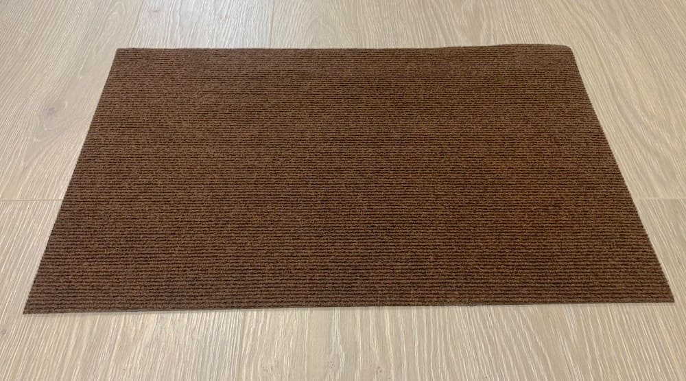 картинка Коврик 40х60см придверный "Практик" с прорезиненной основой, коричневый от магазина АСЯ