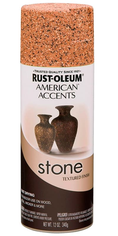 картинка Краска Stone Spray Paint с эффектом природного камня, сиенский камень, 340 гр от магазина АСЯ