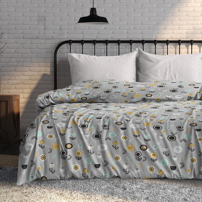 картинка Комплект постельного белья Унисон поплин 2-спальное (70х70) Astrid от магазина АСЯ