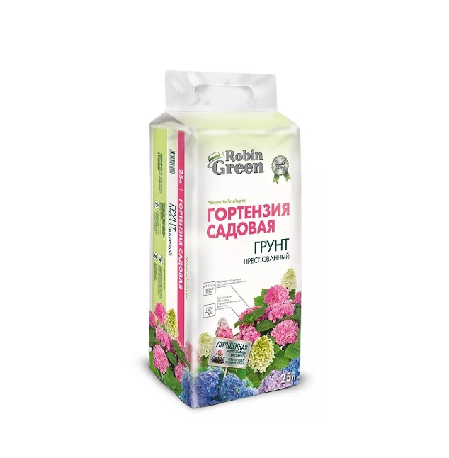 картинка Грунт 25л Робин Грин д/гортензий садовых прессованный от магазина АСЯ