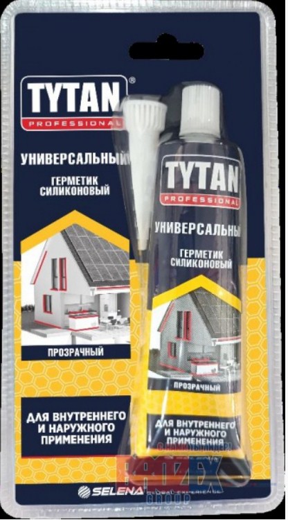 картинка Герметик силиконовый TYTAN PROFESSIONAL 85мл универсальный прозрачный 22605 от магазина АСЯ