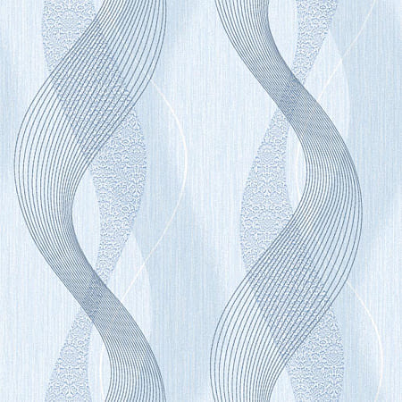 картинка Обои Сияние Ф567-01 0,53х10 м голубой, бумажные от магазина АСЯ