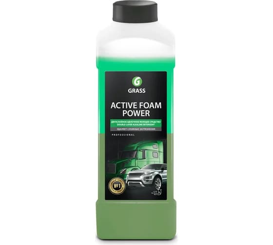 картинка Активная пена для грузовиков и легковых а/м Grass Active Foam Power 1 л 113140 от магазина АСЯ