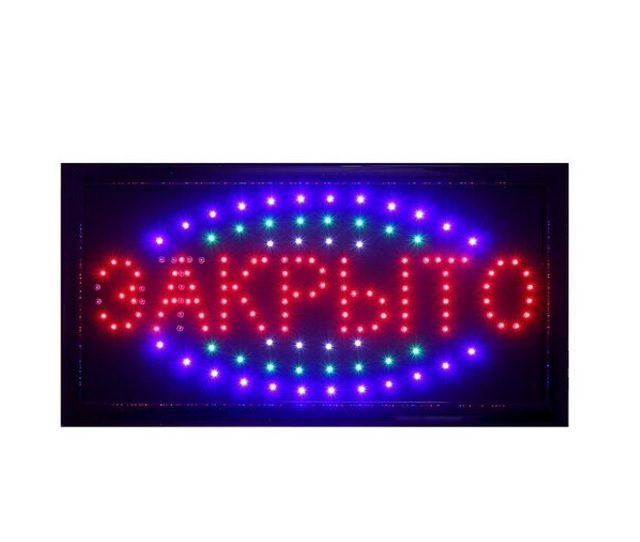 картинка Вывеска светодиодная LED "Открыто/Закрыто" 48х25см, 680492/3 от магазина АСЯ