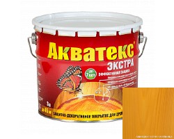 картинка Антисептик кроющий Акватекс Экстра 3 л калужница от магазина АСЯ