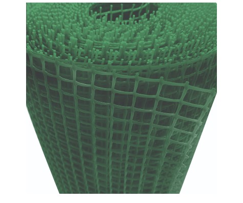 картинка GARDEN SHOW Сетка для цветников из пластика (18х18мм) 0,5х5м, цвет темно-зеленый от магазина АСЯ