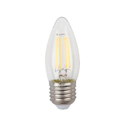 картинка Лампа светодиодная ЭРА F-LED B35-7W-840-E27 Е27 / Е27 7Вт филамент свеча нейтральный белый свет от магазина АСЯ