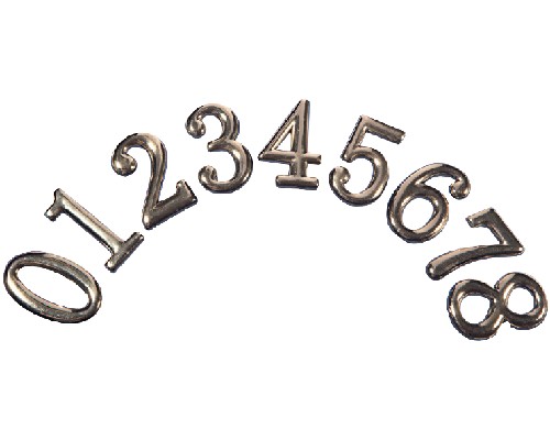 картинка Цифра для дверного номера в ассортименте от магазина АСЯ