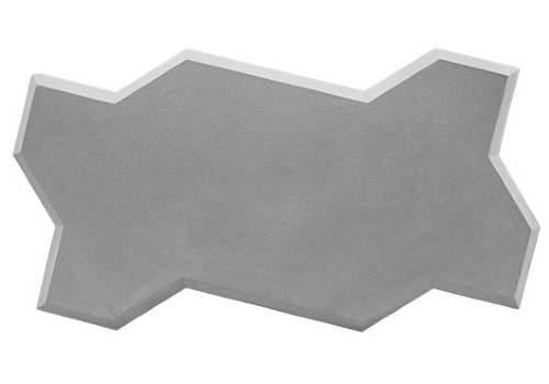 картинка Пластиковая форма для производства тротуарной плитки "Брусчатка Зигзаг" от магазина АСЯ