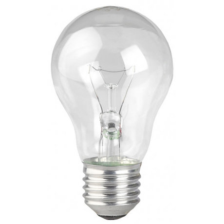 картинка Лампа накаливания Эра A50/А55-40-230-E27 GL (груша) от магазина АСЯ