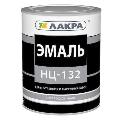 картинка Эмаль Лакра НЦ-132 0,7 кг чёрная от магазина АСЯ