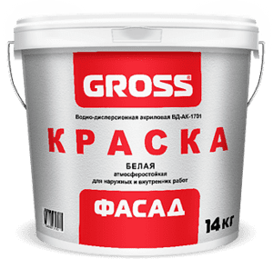 картинка Краска Gross фасад 4,2 кг от магазина АСЯ