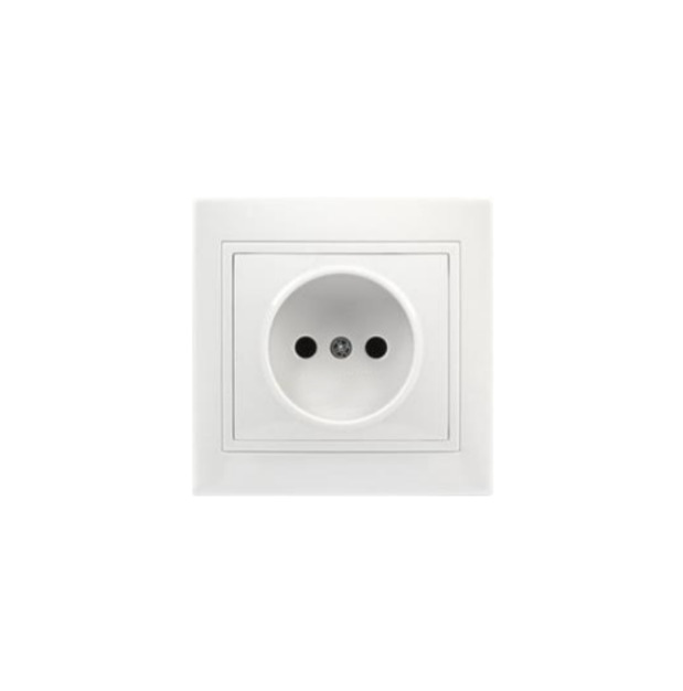 картинка Розетка одинарная Artsun SO 16-1-W(C) от магазина АСЯ