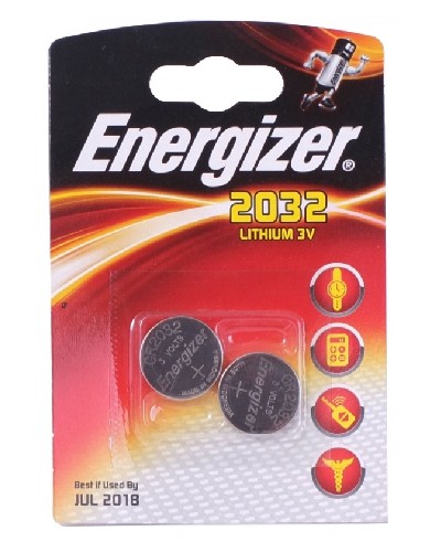 картинка Литиевые батарейки Energizer CR2032 3В 2шт от магазина АСЯ