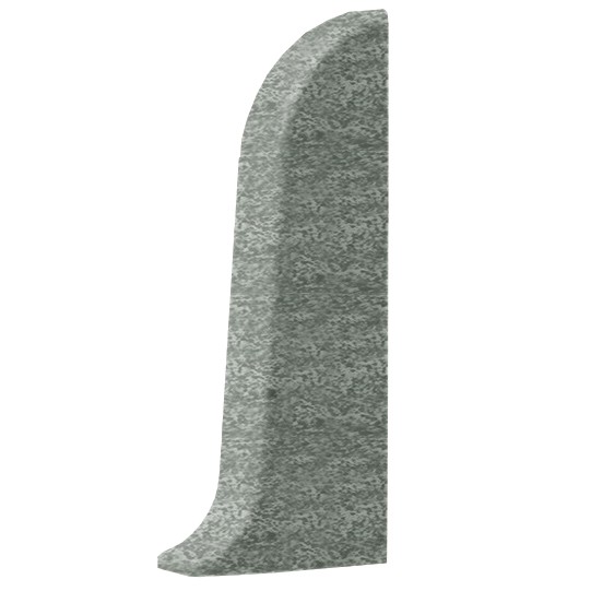 картинка Заглушка для плинтуса ПВХ TPLAST 088 Песчаник серый правая от магазина АСЯ
