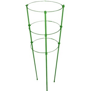 картинка Поддержка для растений, круглая, 54 см, 3 кольца, арт. LFS-3-54 от магазина АСЯ