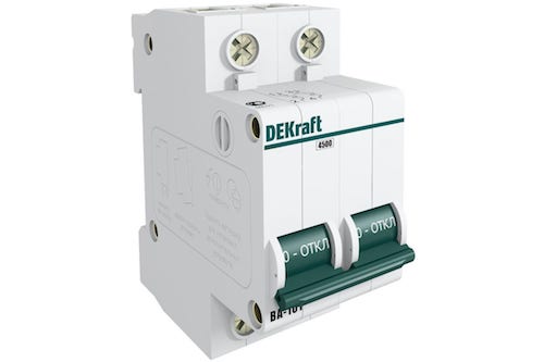картинка Автоматический выключатель DEKraft ВА101-2P-040A-C 11070DEK от магазина АСЯ