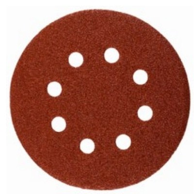 картинка Универсальный шлифовальный круг STAYER на велкро основе 125 мм 8 отверстий 5 шт. Р60 35452-125-060 от магазина АСЯ