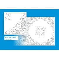 картинка Плита потолочная экструзионная Гармония жемчуг с флексографией 50х50, "Формат" от магазина АСЯ