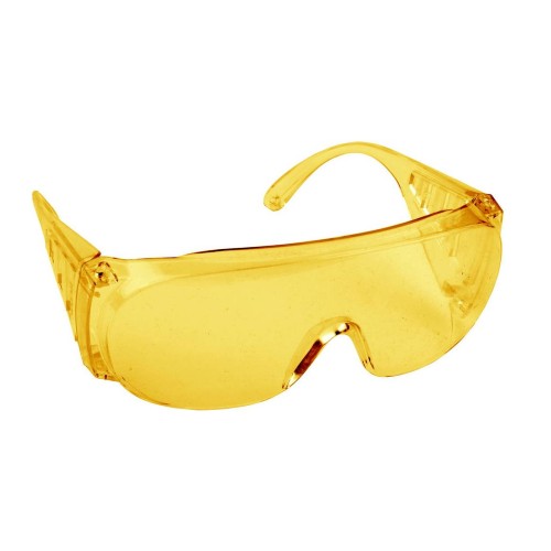 картинка Очки DEXX защитные открытого типа, с боковой вентиляцией, желтые 11051 от магазина АСЯ