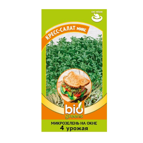 картинка Микрозелень Кресс-салат микс 5 г Гавриш от магазина АСЯ