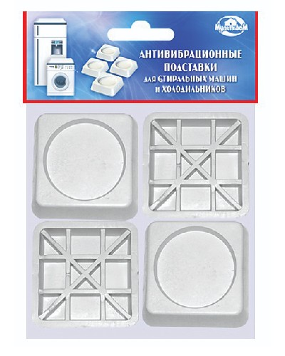 картинка Антивибрационные подставки МТ76-35 для стиральных машин и холодильников от магазина АСЯ