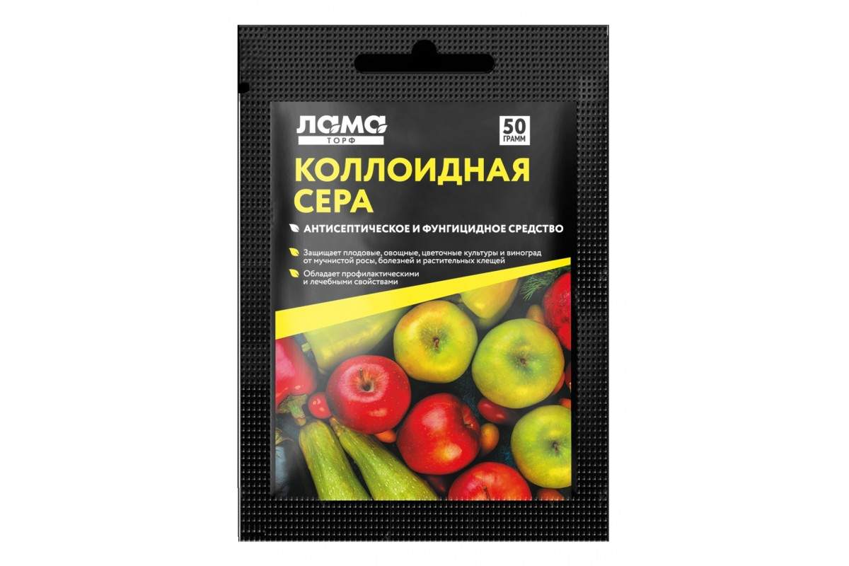 картинка Сера коллоидная, 50г, Лама-Торф от магазина АСЯ