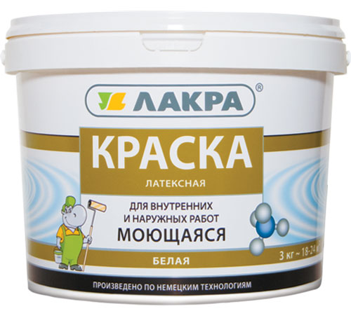 картинка Краска Лакра латексная интерная моющаяся 6,5кг от магазина АСЯ