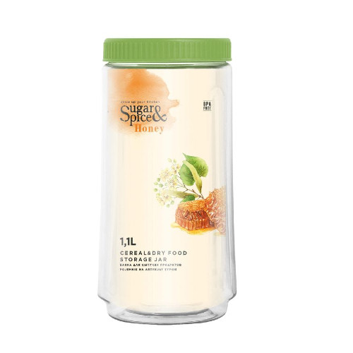 картинка Банка для сыпучих продуктов Sugar&Spice 1,1л от магазина АСЯ