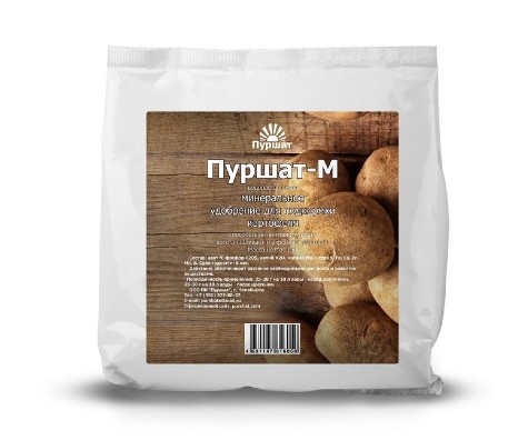 картинка Удобрение минеральное для картофель Пуршат-М (водорастворимое), 100 г от магазина АСЯ