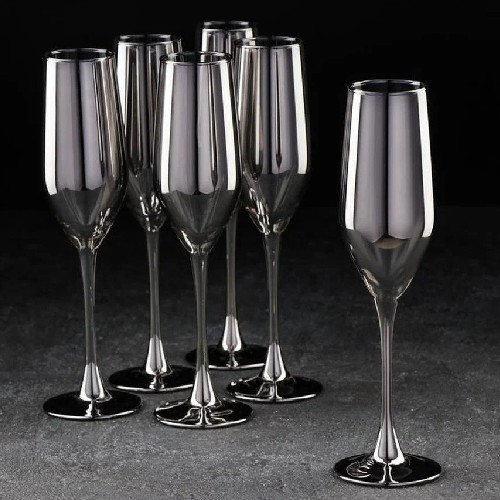 картинка Набор бокалов Luminarc Celeste для шампанского, 160 мл, 6 шт. P1564 от магазина АСЯ