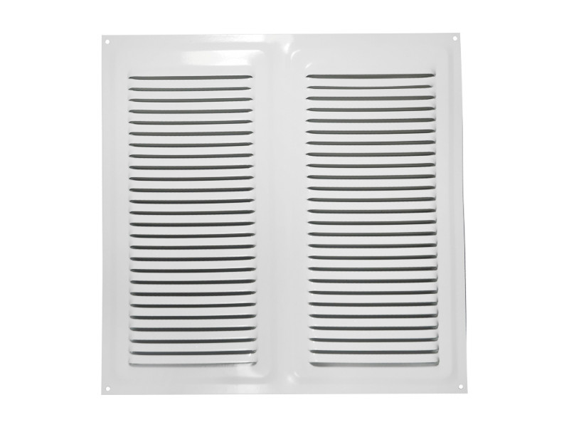 картинка Решетка 300х300 вентиляционная Трибатрон белая от магазина АСЯ