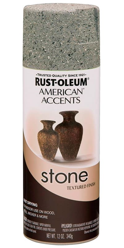 картинка Краска Stone Spray Paint с эффектом природного камня, серый камень, 340 гр от магазина АСЯ