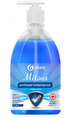картинка Жидкое мыло антибактериальное Grass Milana Original 500 мл от магазина АСЯ