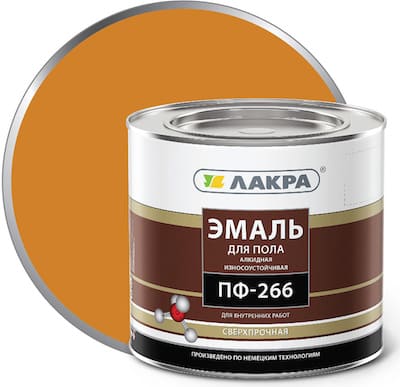 картинка Эмаль Лакра ПФ-266 2кг золотисто-коричневая от магазина АСЯ