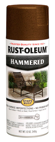 картинка Эмаль Stops Rust Hammered антикоррозионная с молотковым эффектом коричневая, 0,340 гр от магазина АСЯ