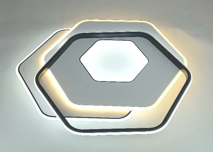 картинка Светильник светодиодный AU61907/500 BK, 160 W, белый+черный от магазина АСЯ