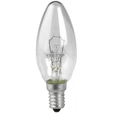 картинка Лампа накаливания ЭРА ДС60-230-Е14 СЛ от магазина АСЯ