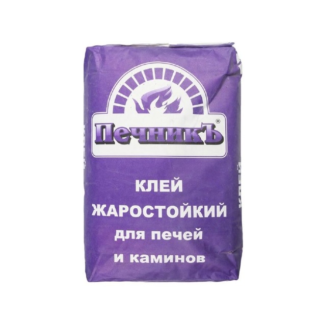 картинка Клей для печей и каминов жаростойкий Печникъ 20кг от магазина АСЯ